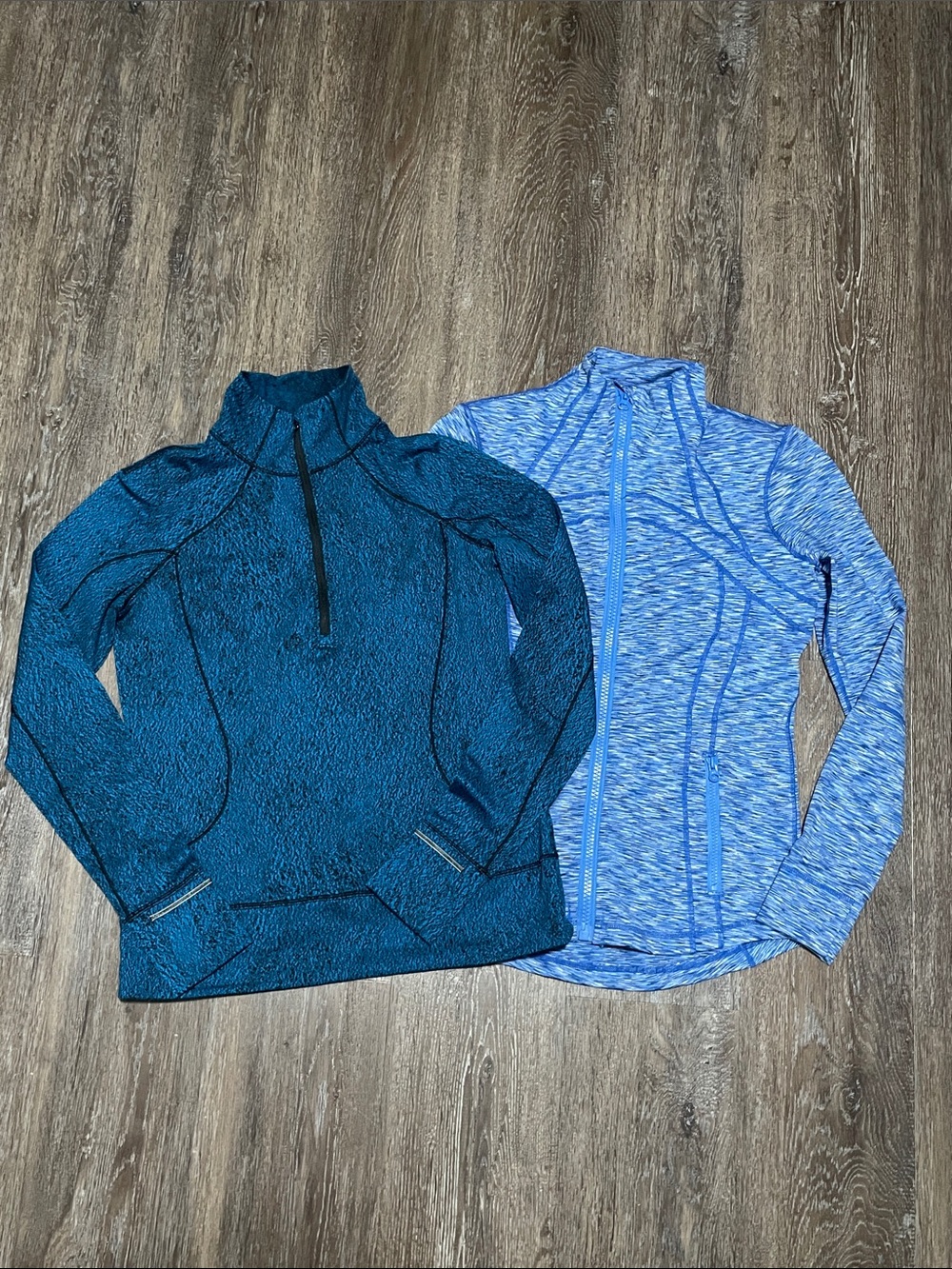 EUC Early Release Lululemon Zip-Up Top Bundle. Size 8